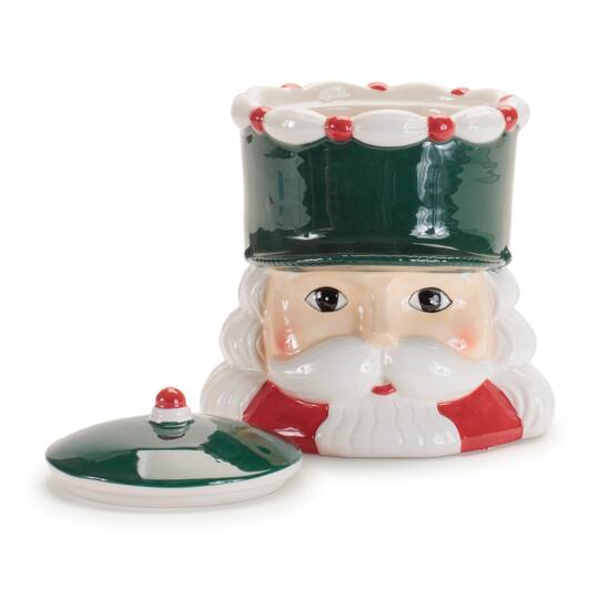 Melrose Ceramic Nutcracker Canister Set